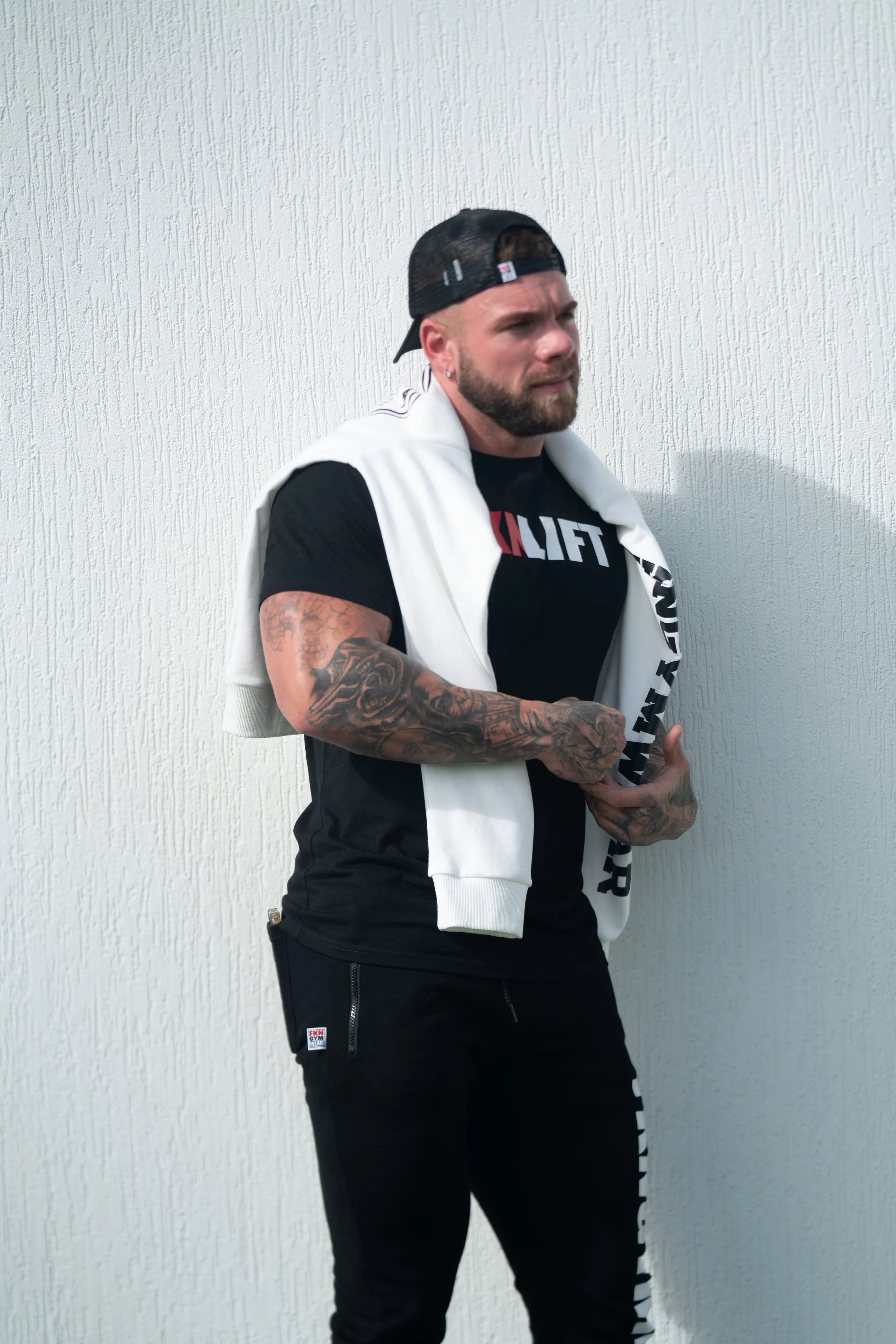 Quadfit | Gym Track Pants | Black