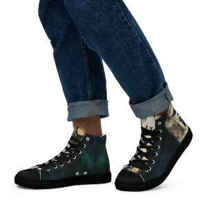 Rain Drops Men’s High Top Chucks