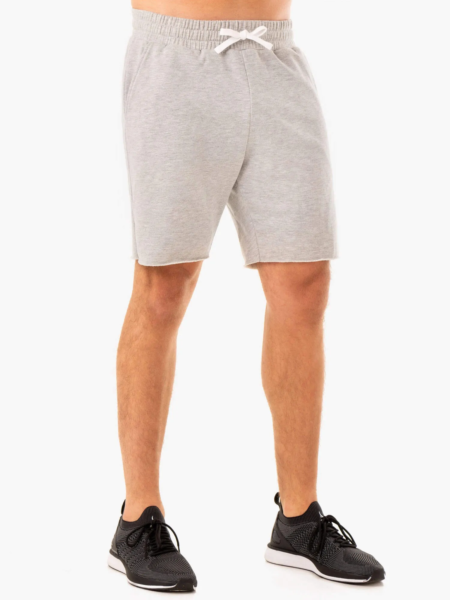 Recharge Track Gym Short - Grey Marl