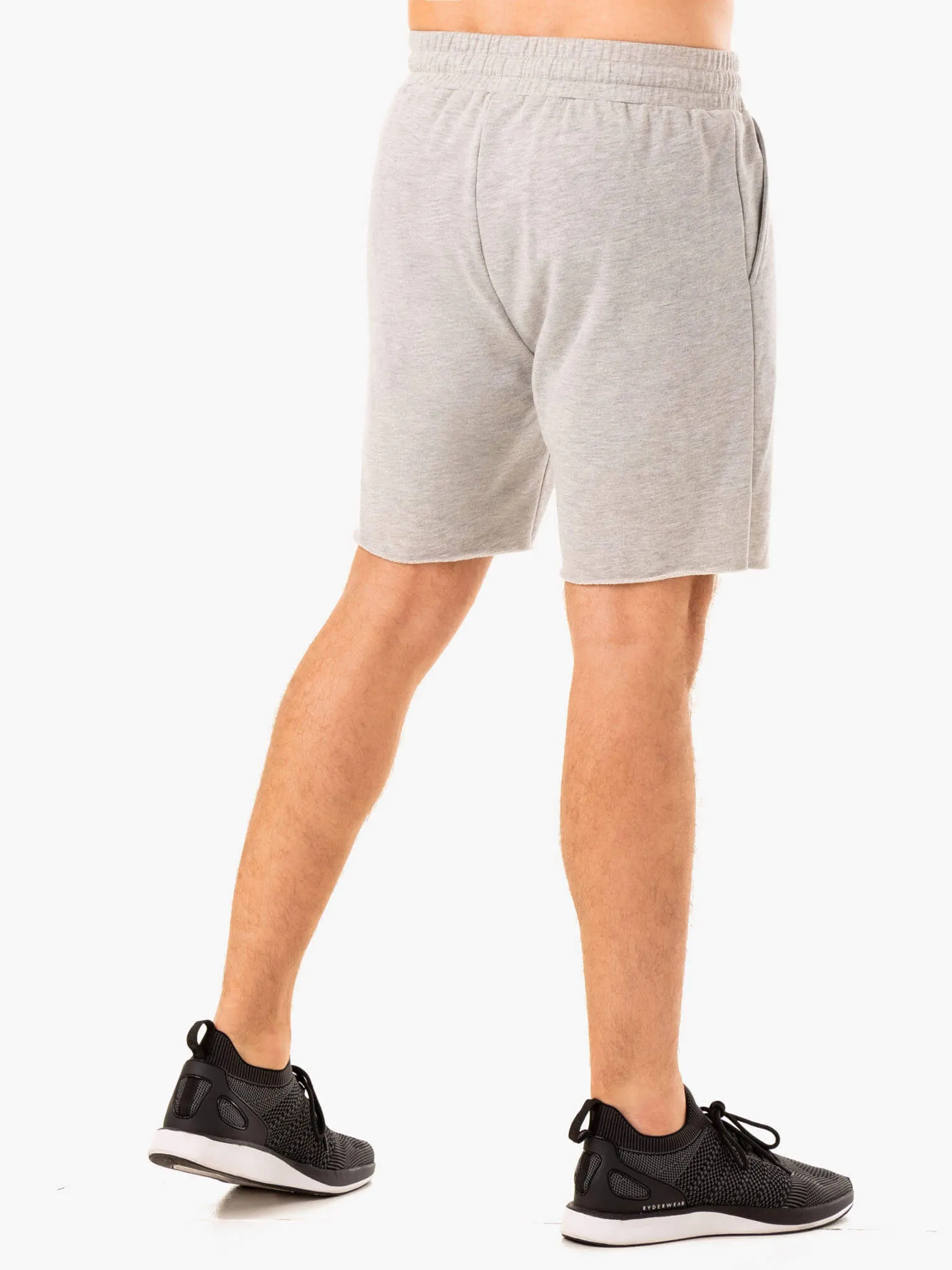 Recharge Track Gym Short - Grey Marl