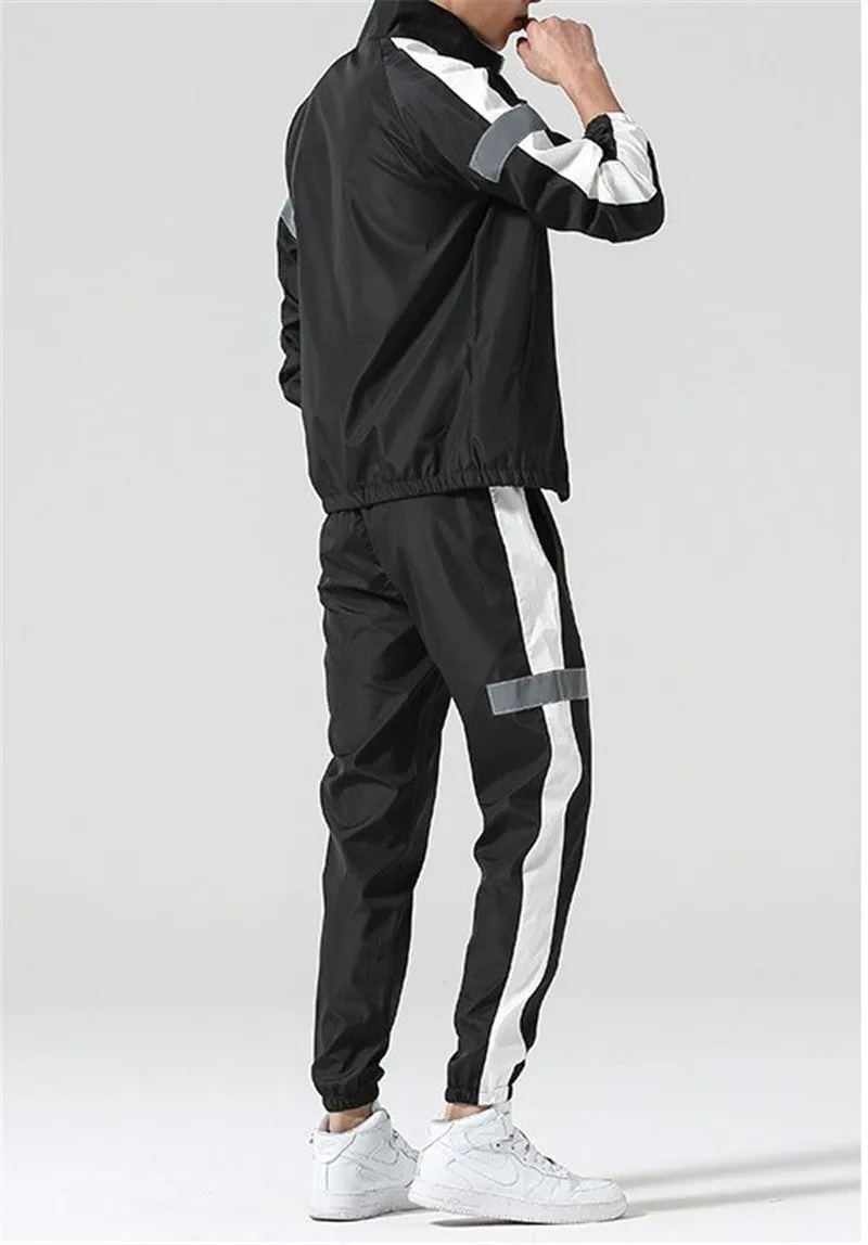 Reflective track suit