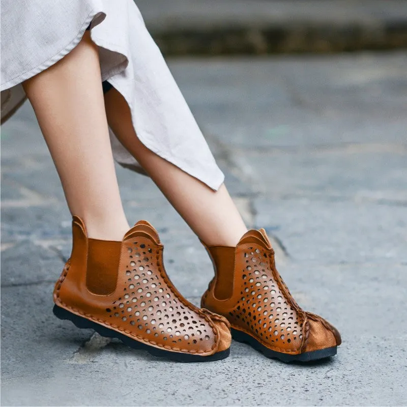 Retro Hollow Handmade Comfortable | Gift Shoes