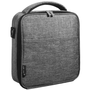 Reusable Insulated Lunch Box For Men And Women (Gray) Durable Leakproof Cooler