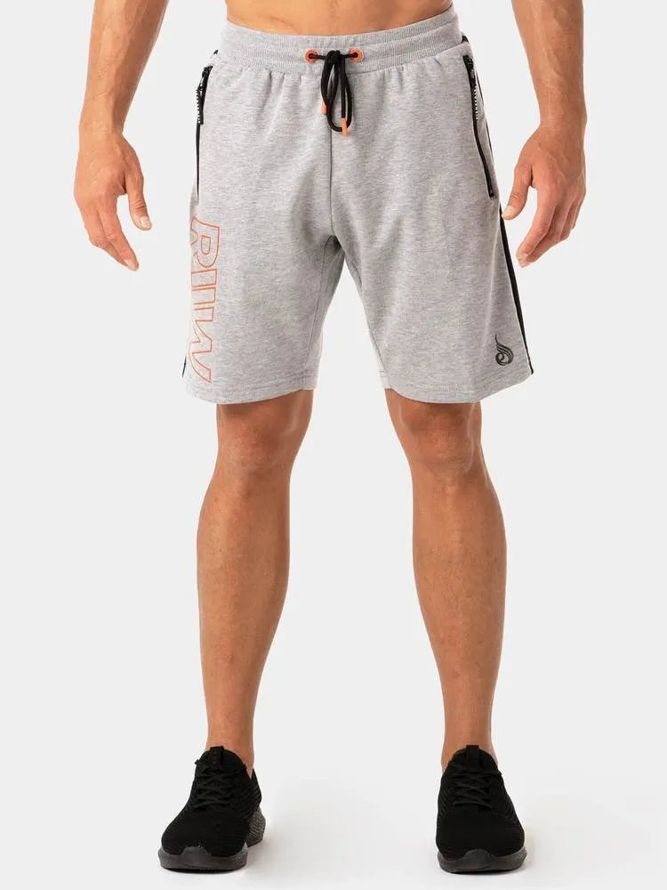 Ryderwear Highway Track Shorts - Grey Marl