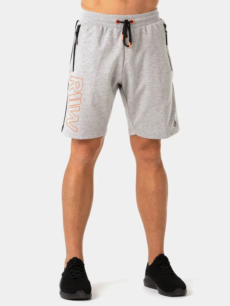 Ryderwear Highway Track Shorts - Grey Marl