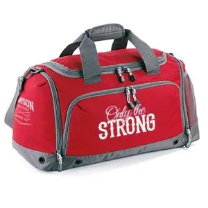 Samson Athletics Only The Strong Gym Bag - Royal Red