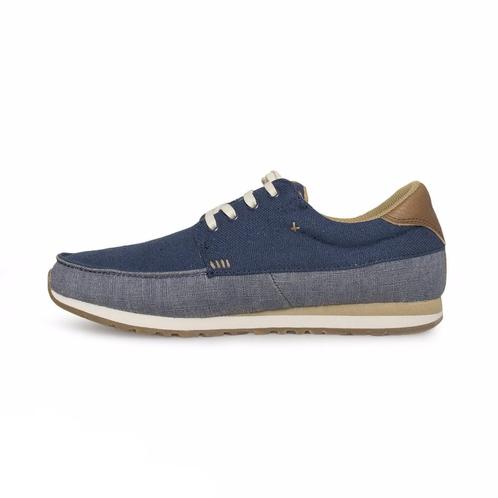 Sanuk Beer Runner Navy / Tan Shoes