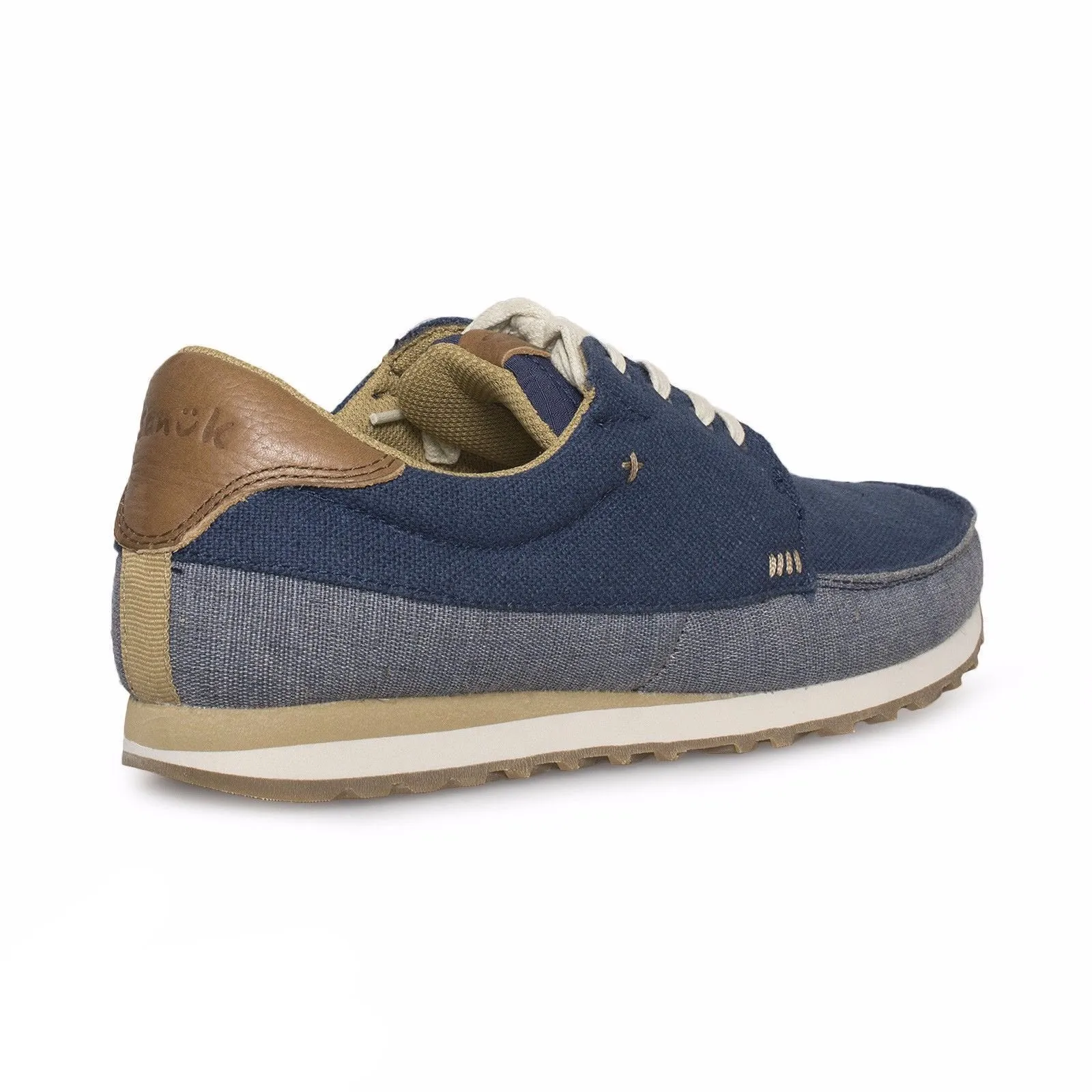 Sanuk Beer Runner Navy / Tan Shoes