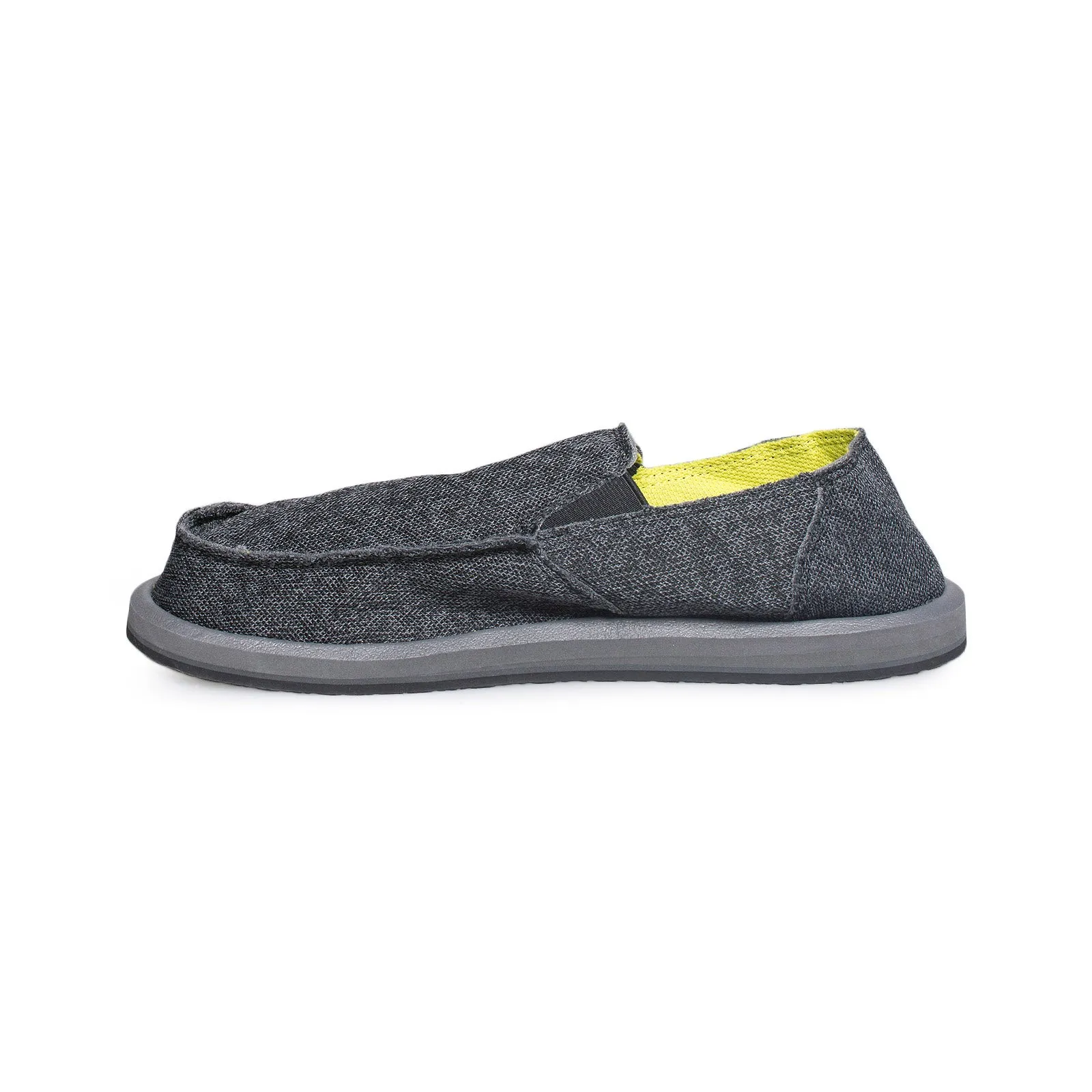 Sanuk Vagabond Mesh Black Shoes - Men's