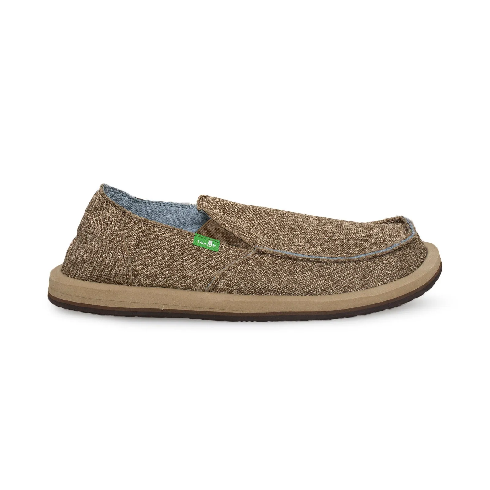 Sanuk Vagabond Mesh Brown Shoes - Men's