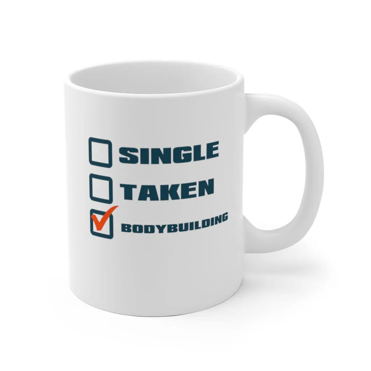 single taken at the gym , bodybuilding - funny gym mug ,gym lover,gym rat