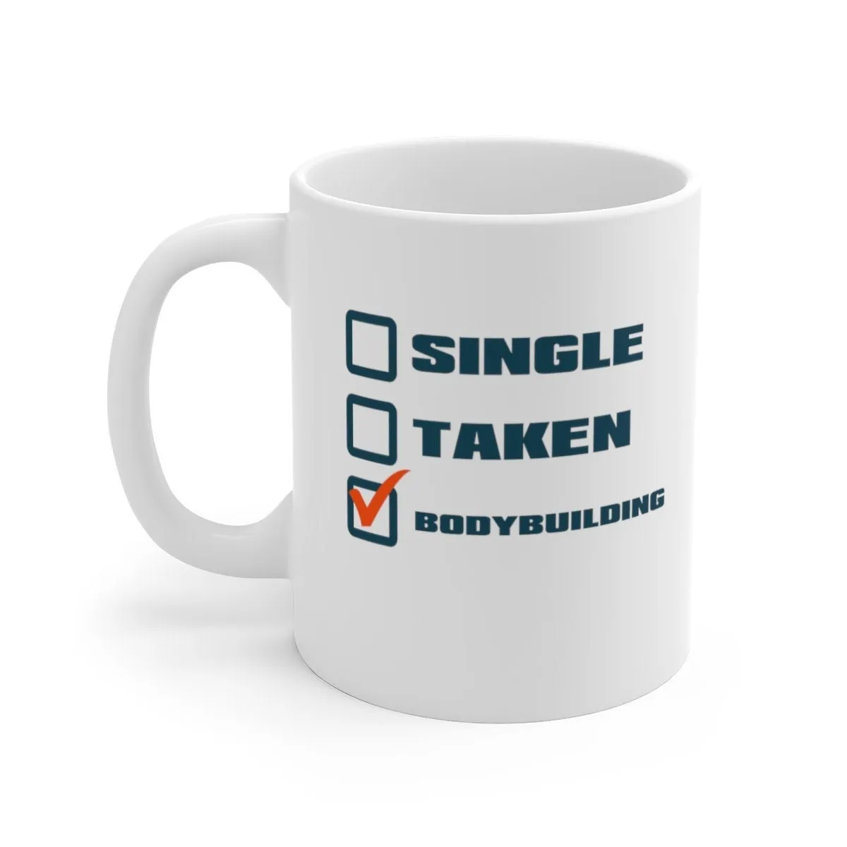 single taken at the gym , bodybuilding - funny gym mug ,gym lover,gym rat