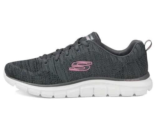 Skechers Track - Daytime Dreamer Charcoal Pink