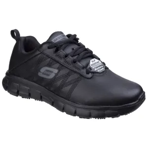 Skechers Workwear Sure Track Erath Occupational Shoe OB Black