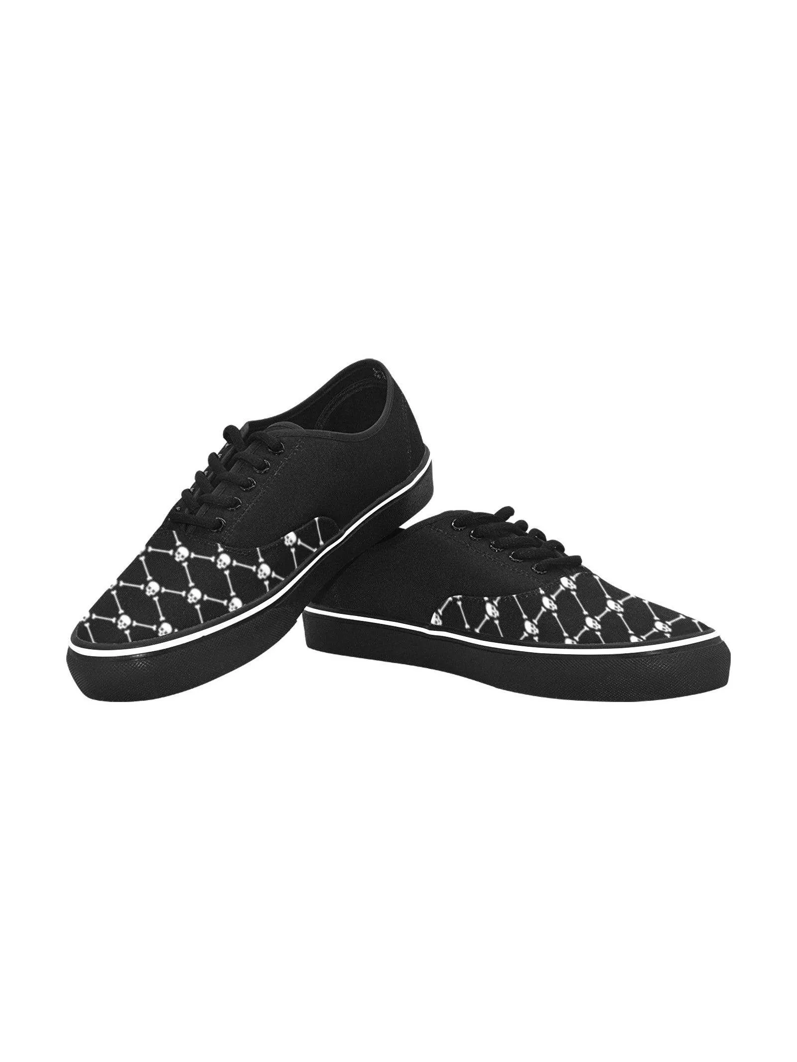 SKULLS AND CROSSBONES Men's Creeper Sneakers