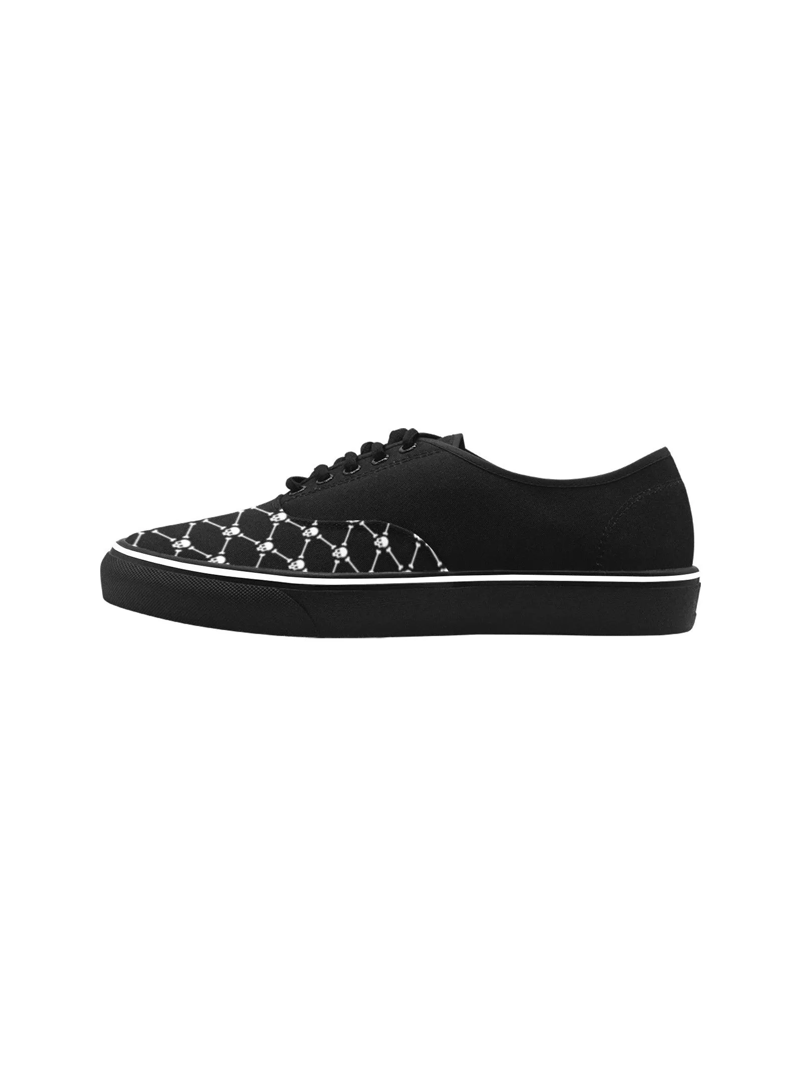 SKULLS AND CROSSBONES Men's Creeper Sneakers