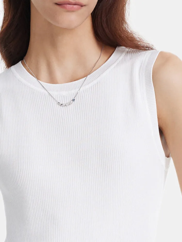 Slim Knitted Women Tank Top