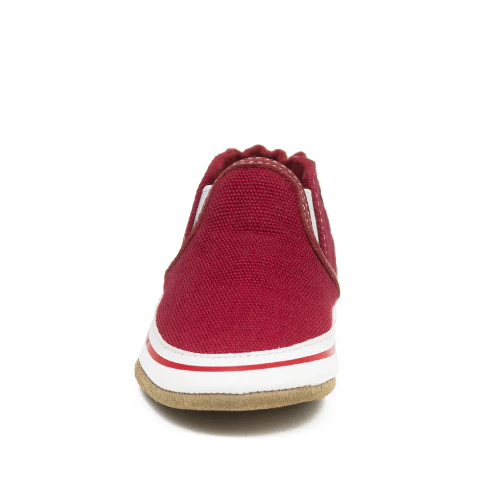 Soft Soles Liam Shoes - Red Canvas