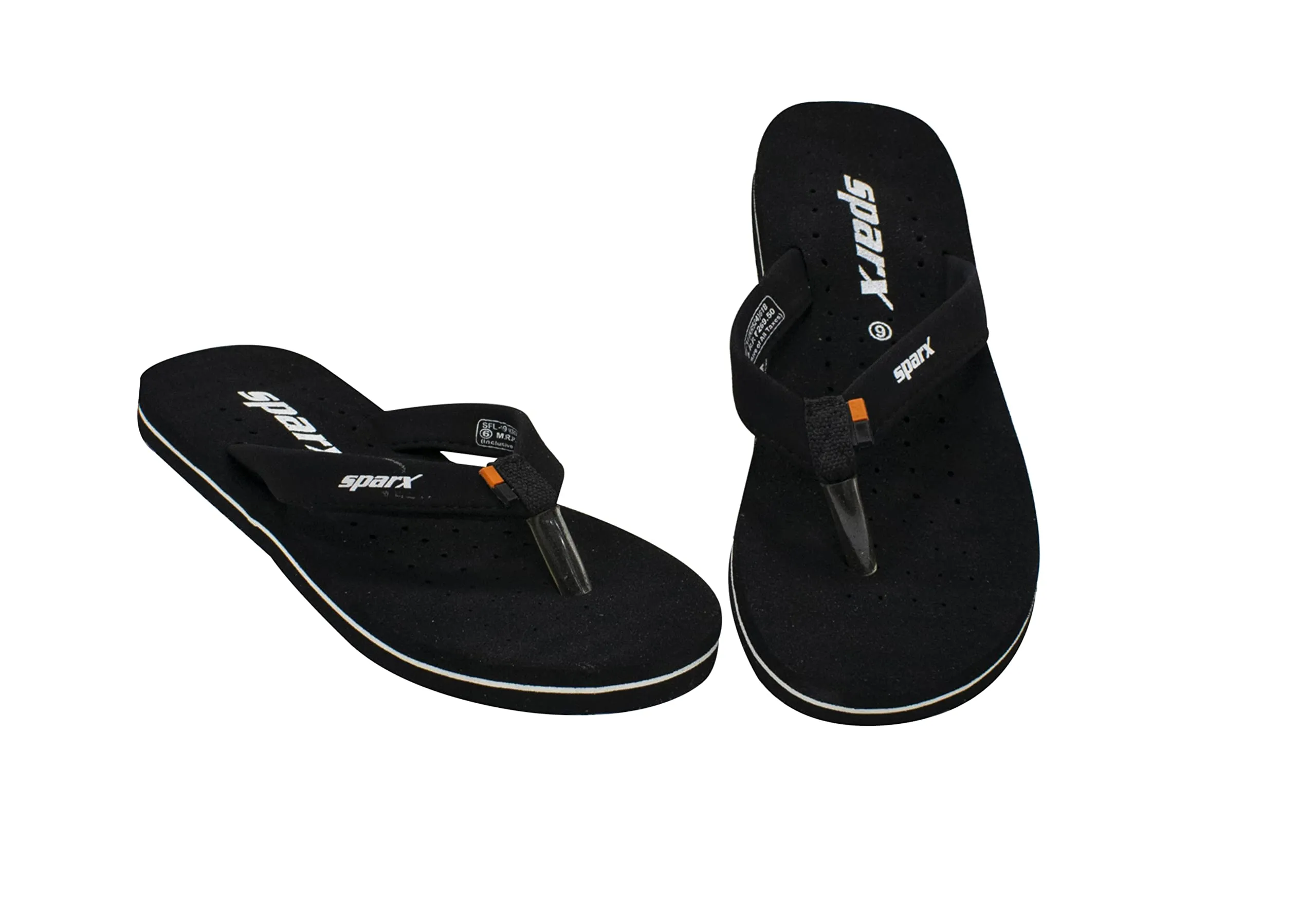 Sparx womens SF0019L Black Flip-Flop - 6 UK (SF0019LBKBK0006)