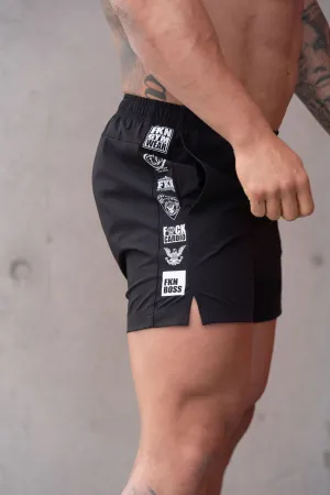 Steel HEIST | Men's Gym Shorts | Black