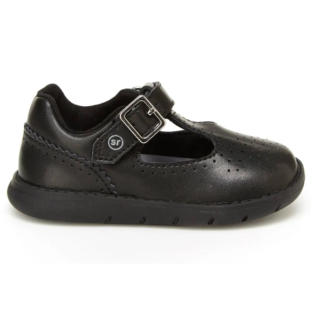 Stride Rite Black Nell Toddler Mary Jane Shoe