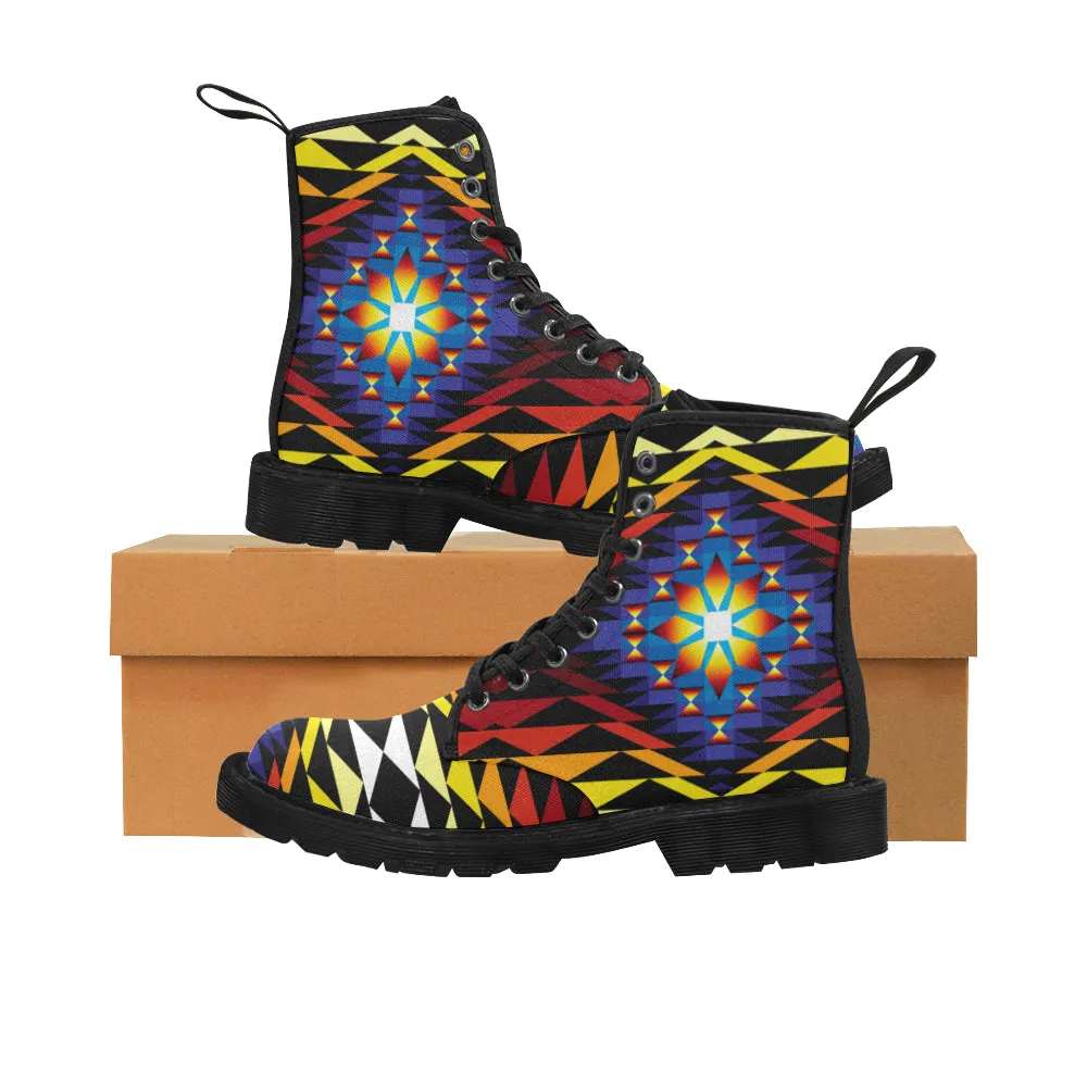 Sunset Blanket Boots for Women (Black)