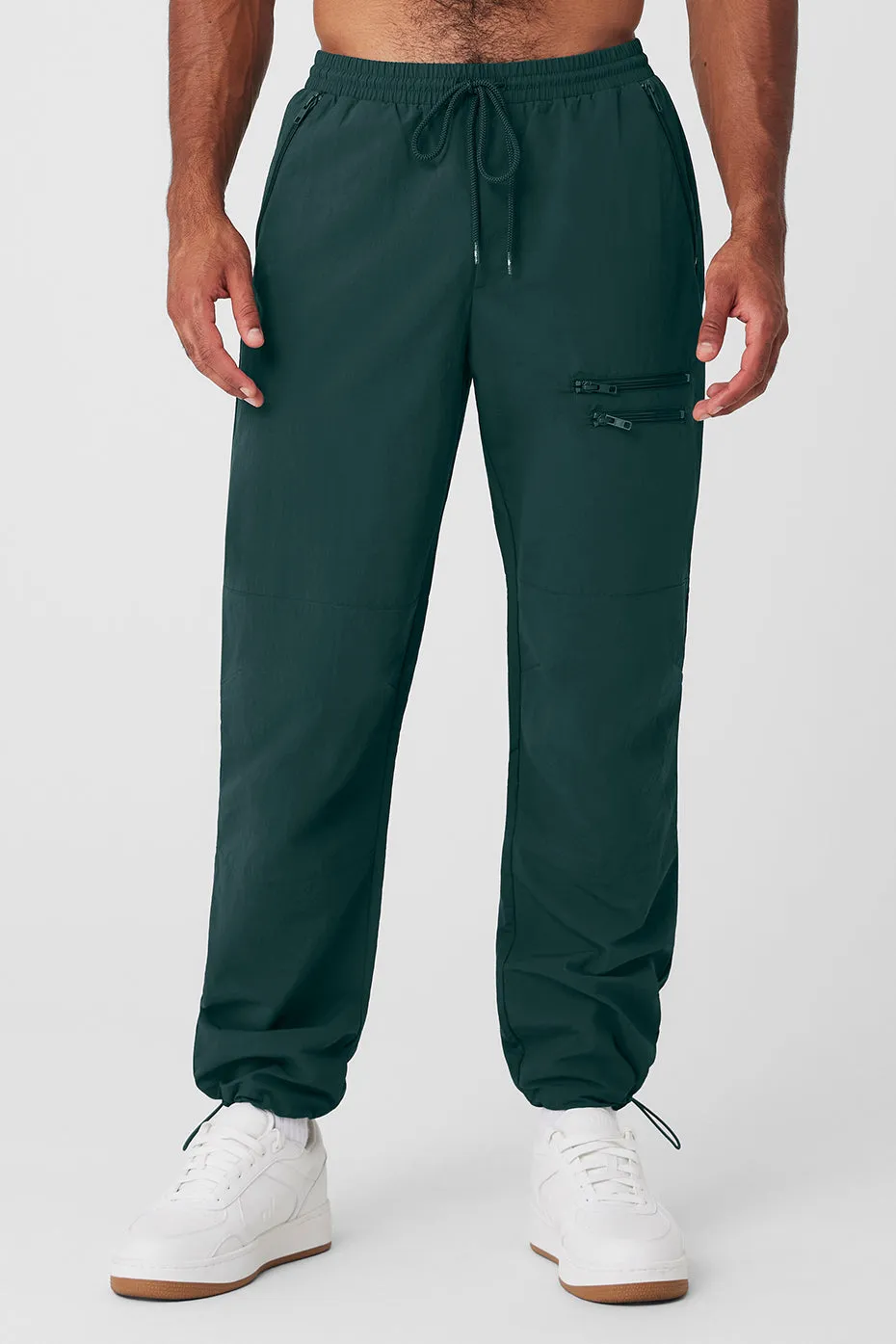 Takeaway Track Pant - Midnight Green