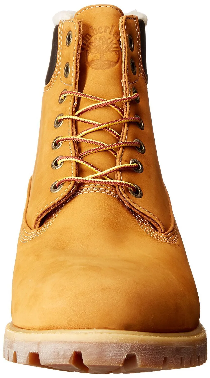 Timberland 6" Premium Waterproof Boot Shearling Lined - Wheat