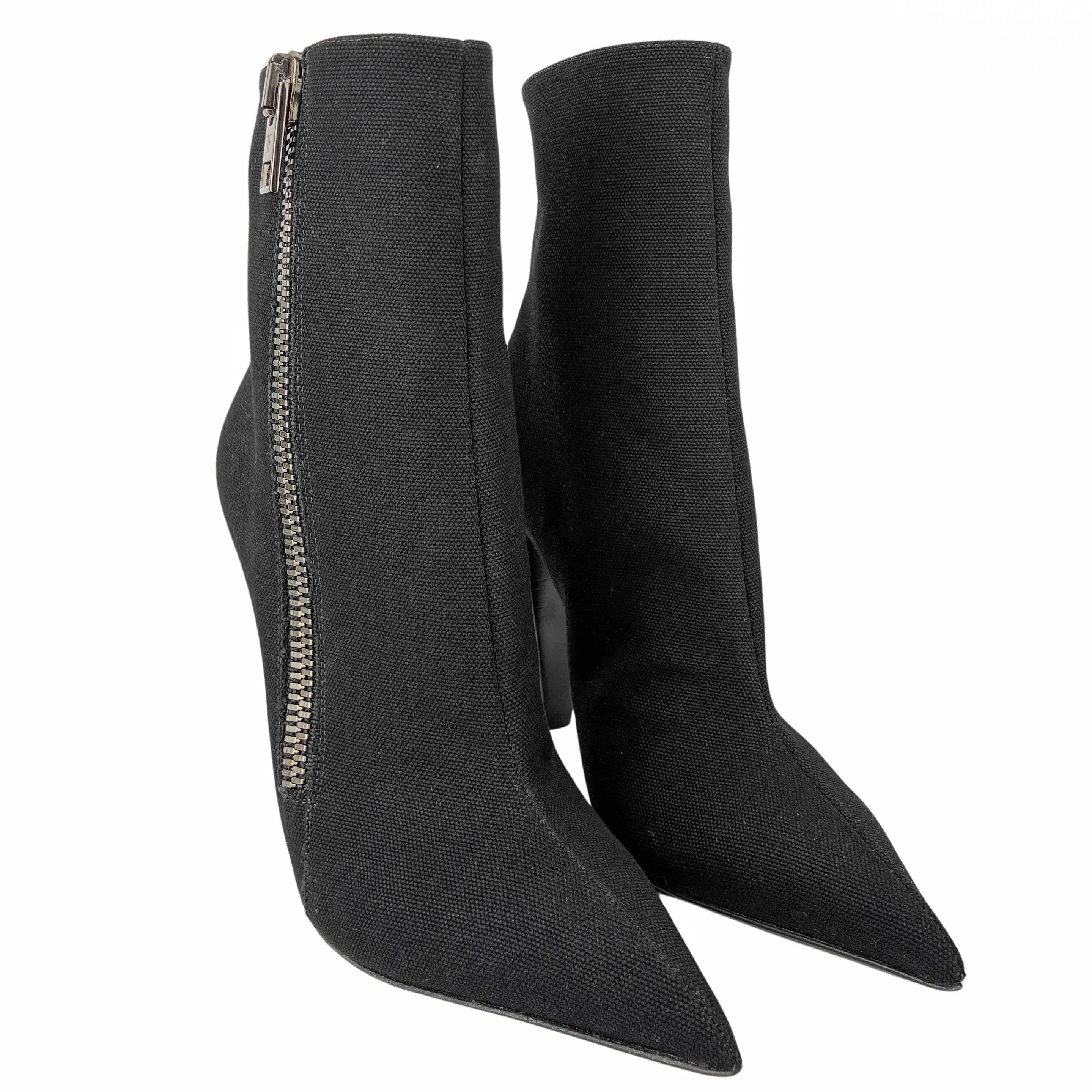 Tom Ford Canvas Boots in Black