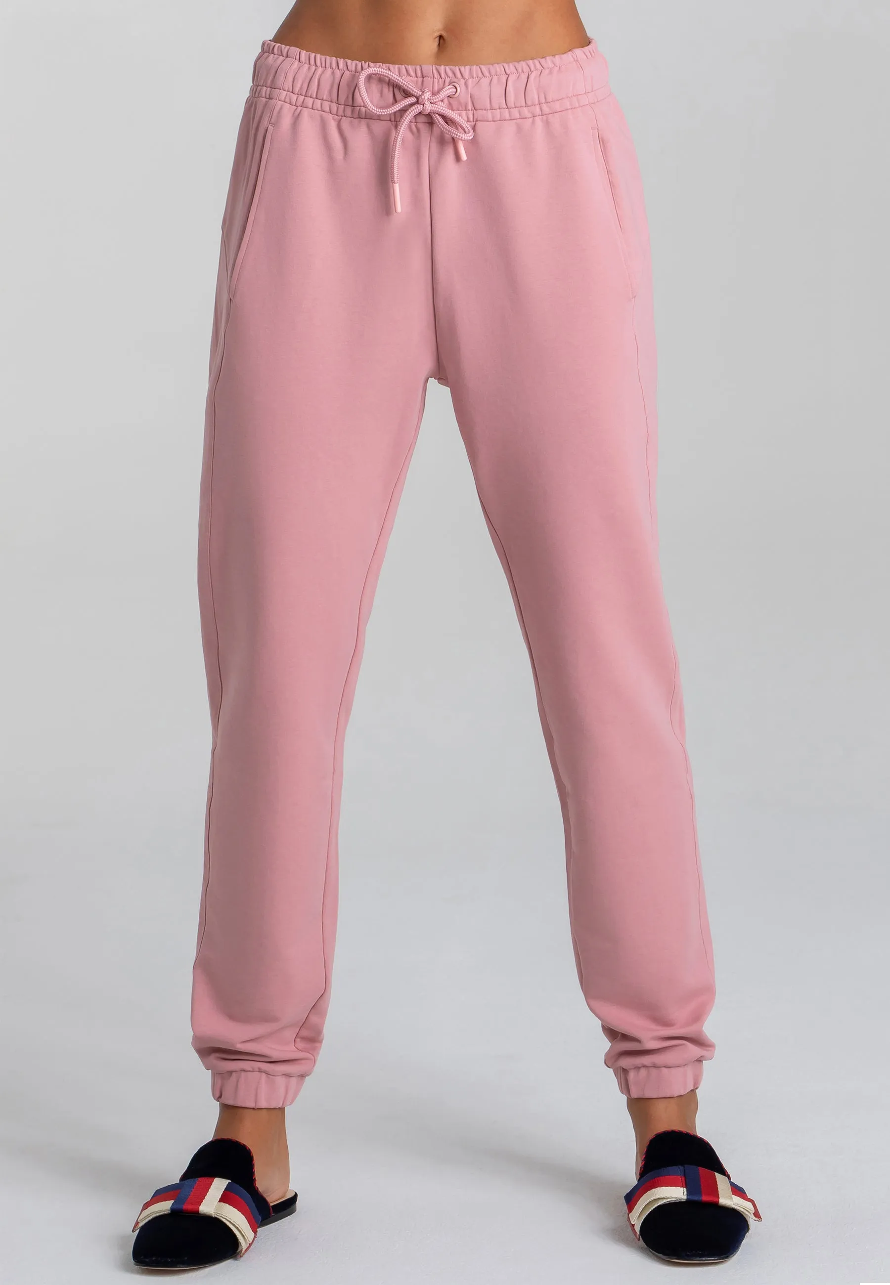 Track Jogger mit Kordelzug - Rose Blossom