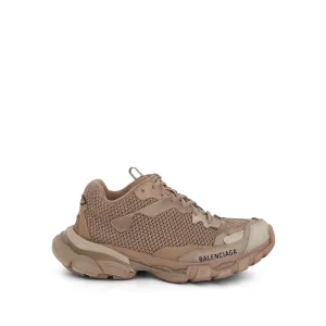 Track.3 Trainers in Beige Mix