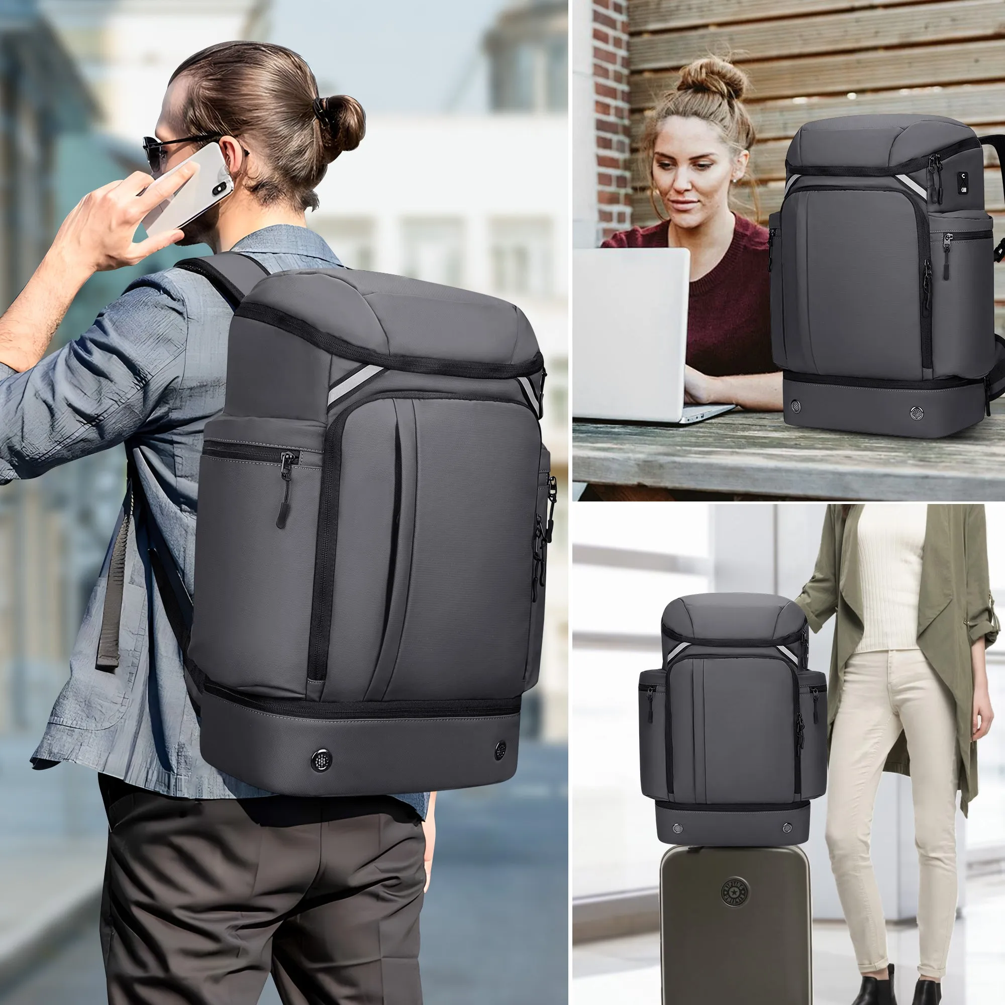 Travel Laptop Backpack for Men Women Carry On Sports Gym Backpack