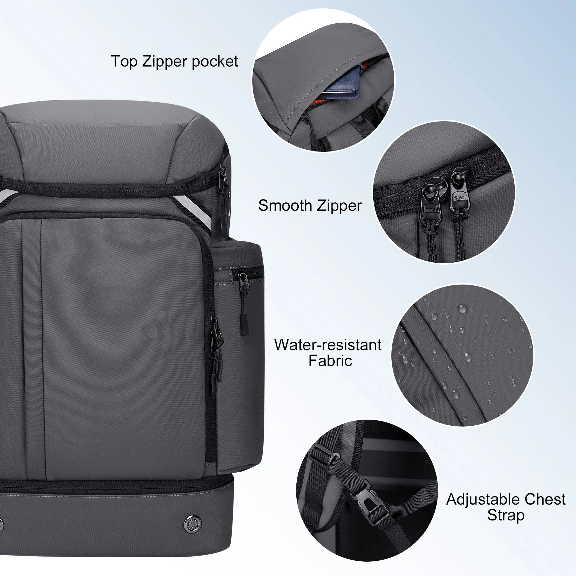 Travel Laptop Backpack for Men Women Carry On Sports Gym Backpack