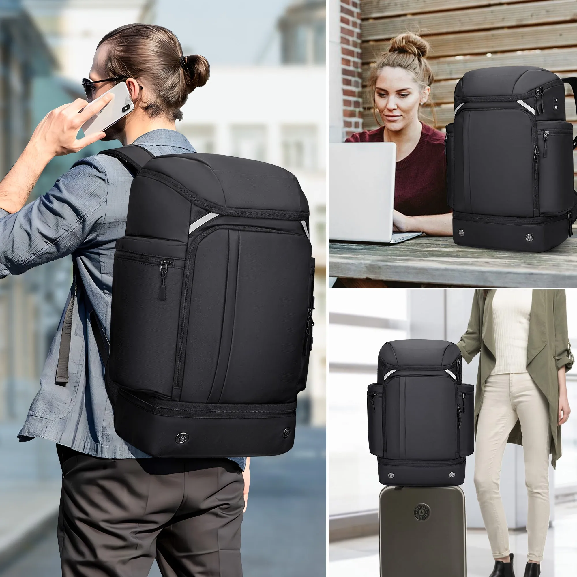 Travel Laptop Backpack for Men Women Carry On Sports Gym Backpack