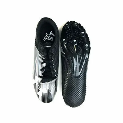 Under Armor Men's Black Kick Sprint Spike Track