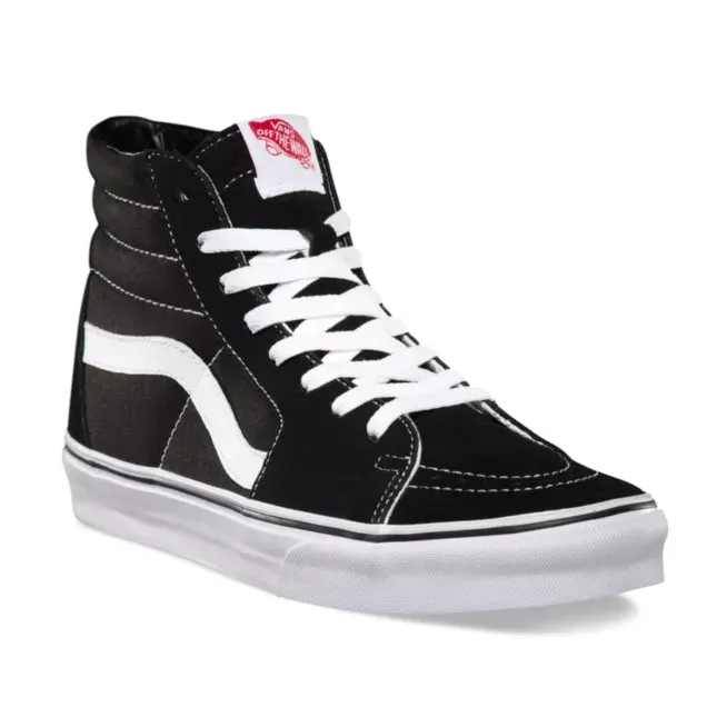 UNISEX SK8-HI - BLACK/WHITE