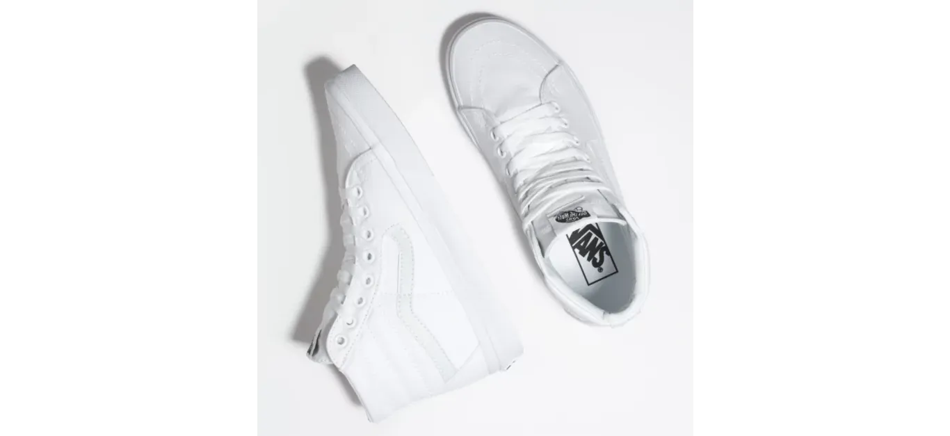 Unisex Sk8-Hi - True White