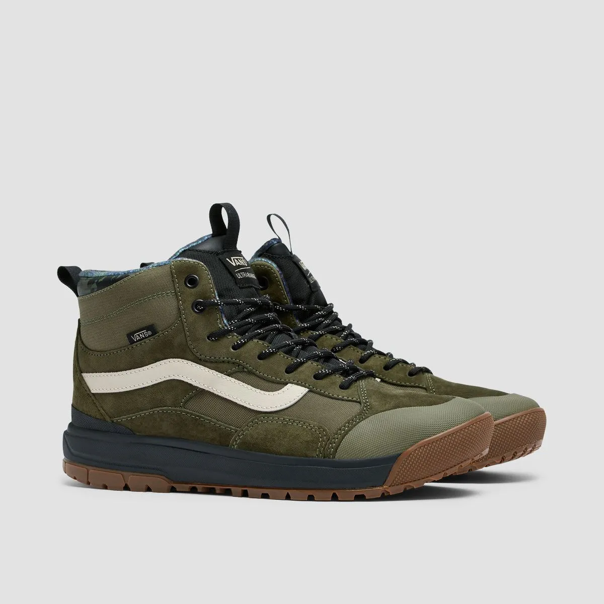 Vans UltraRange EXO Hi MTE1 High Top Shoes - Rain Camo Dark Olive