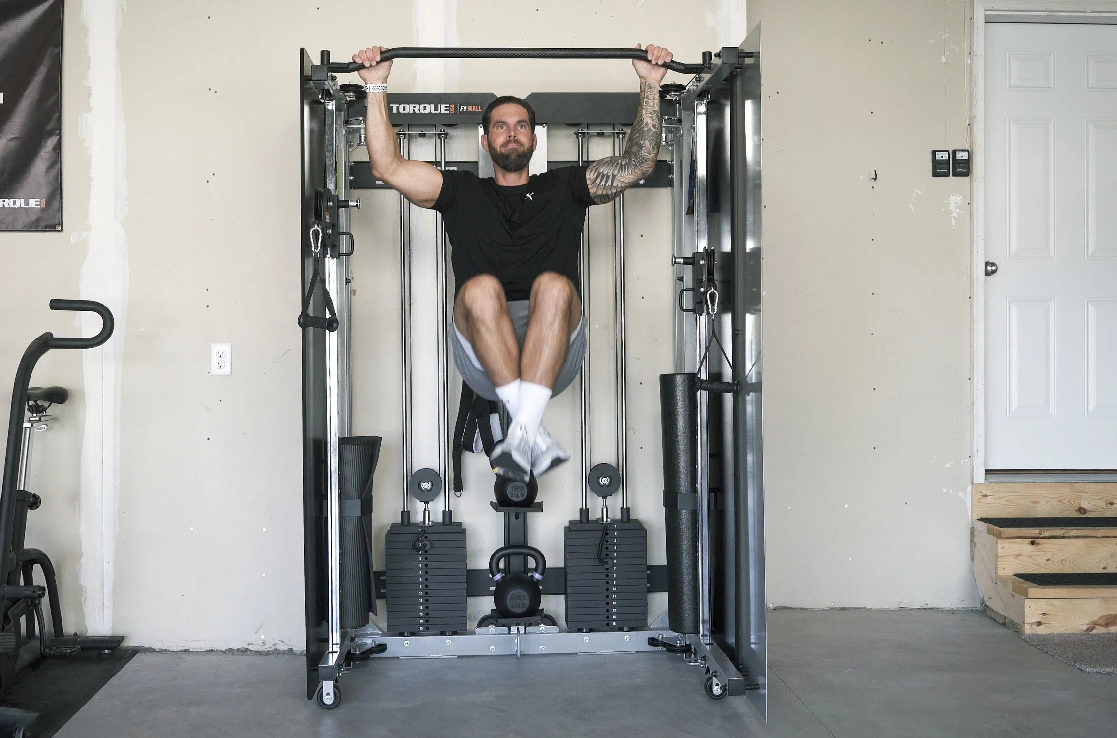 Vertical Kettlebell Storage