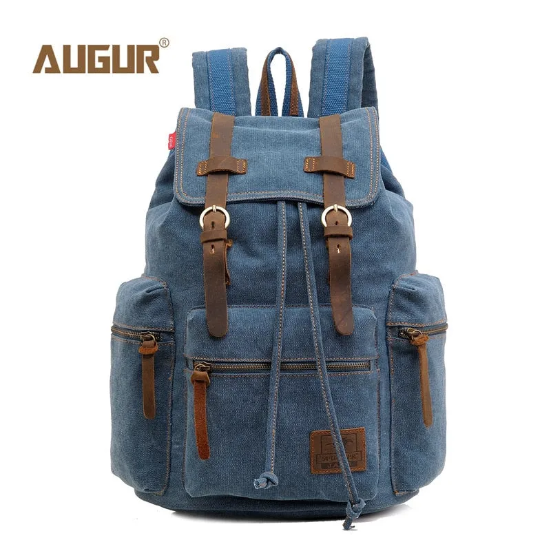 Vintage Canvas backpack in multiple colours.