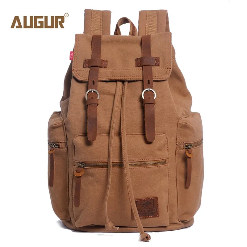 Vintage Canvas backpack in multiple colours.