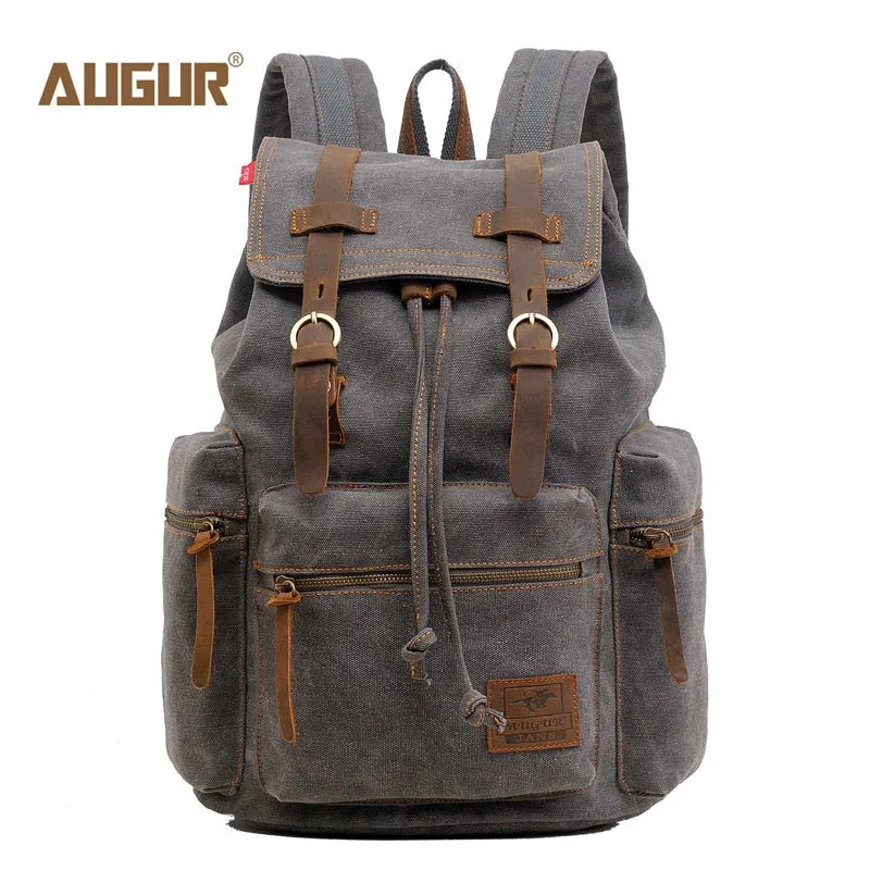 Vintage Canvas backpack in multiple colours.