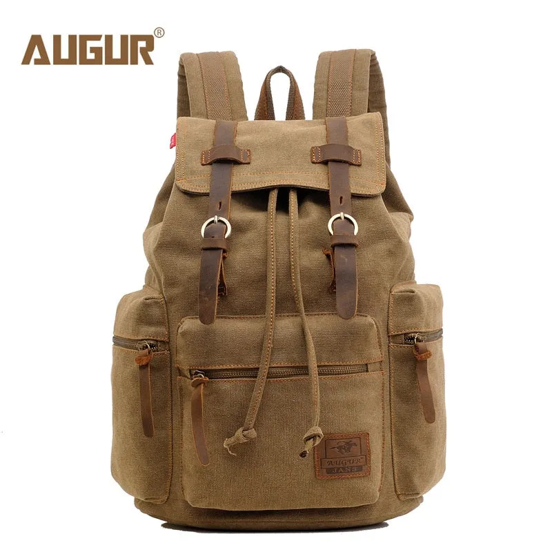 Vintage Canvas backpack in multiple colours.