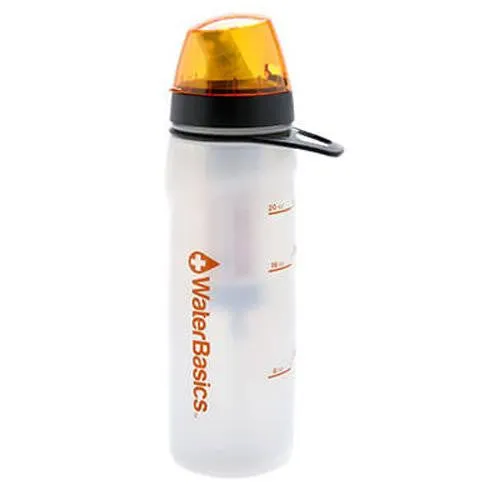 WaterBasics Filtered Water Bottle - Grn Line