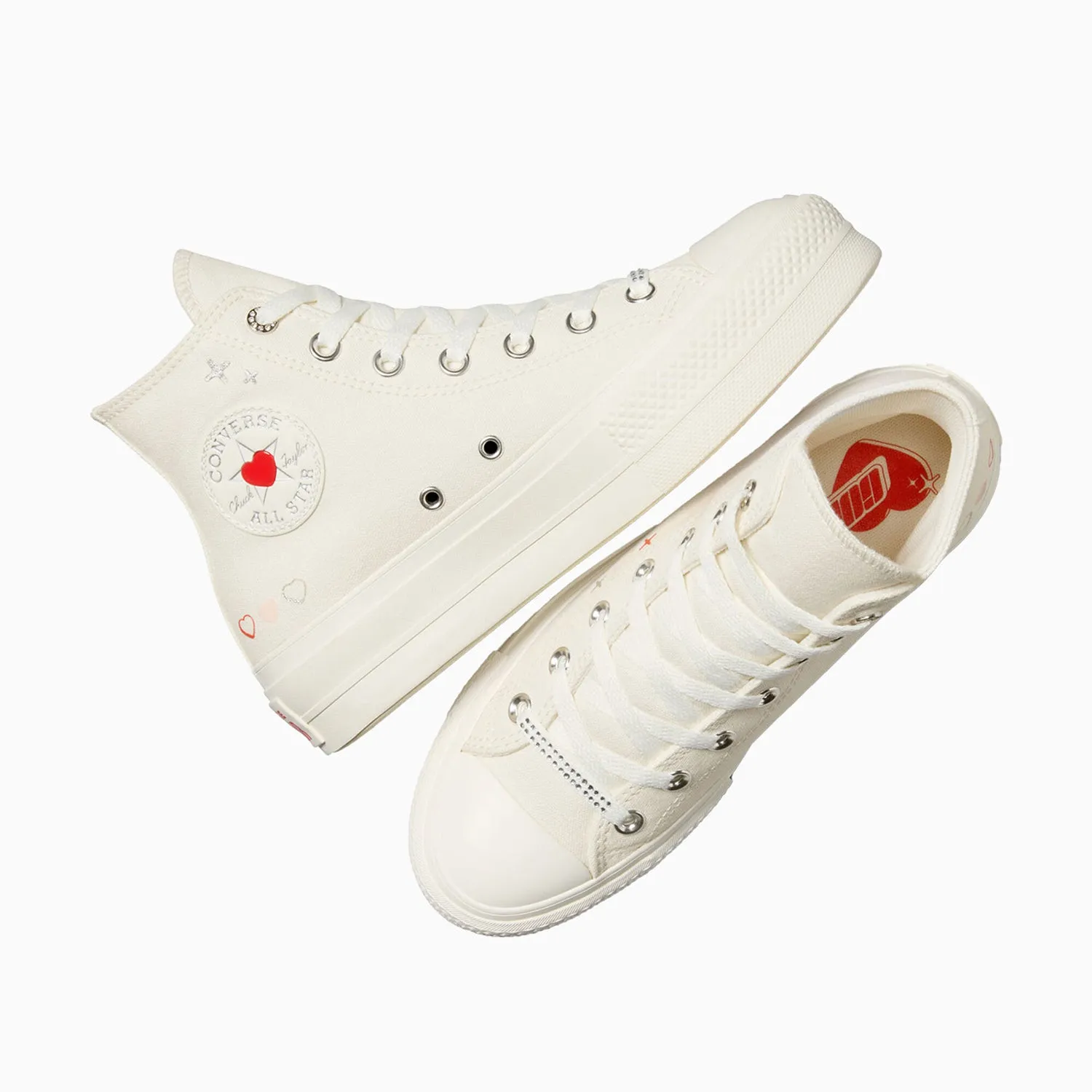 Women's Chuck Taylor All Star High Lift Platform Y2K Heart