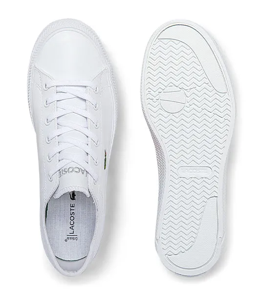 Women's Gripshot BL Leather and Synthetic Trainers White/White