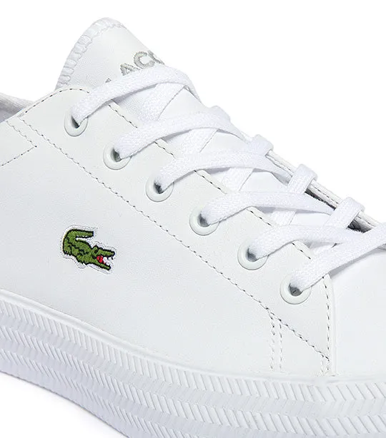 Women's Gripshot BL Leather and Synthetic Trainers White/White