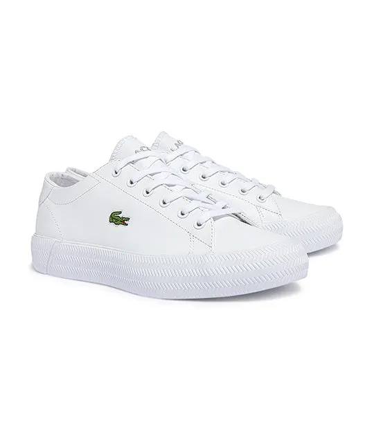 Women's Gripshot BL Leather and Synthetic Trainers White/White