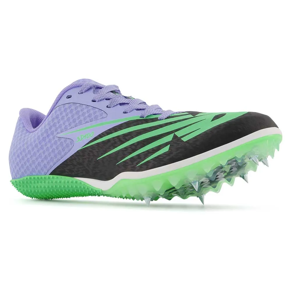 Women's SD100v4 Track Spike- Black/Vibrant Violet - Regular (B)