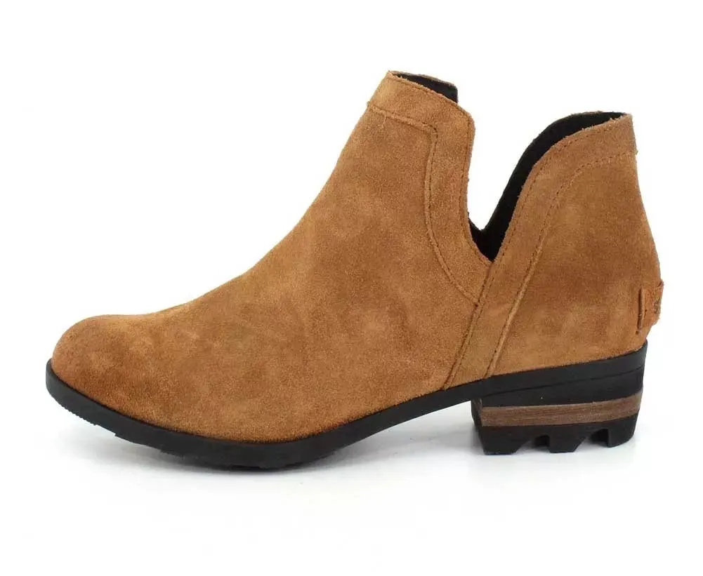 Women's Shoes Sorel LOLLA Cut Out Ankle Booties 1776071224 CAMEL BROWN